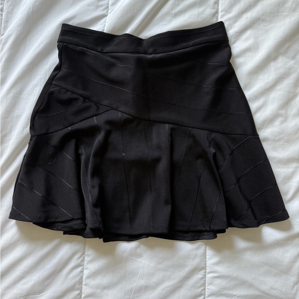 BCBGeneration Black Skater Skirt